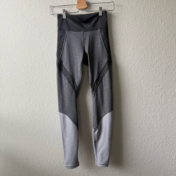 lululemon athletica Pants - Lululemon Early Extension High-Rise Tight in Gray‎ Colorblock